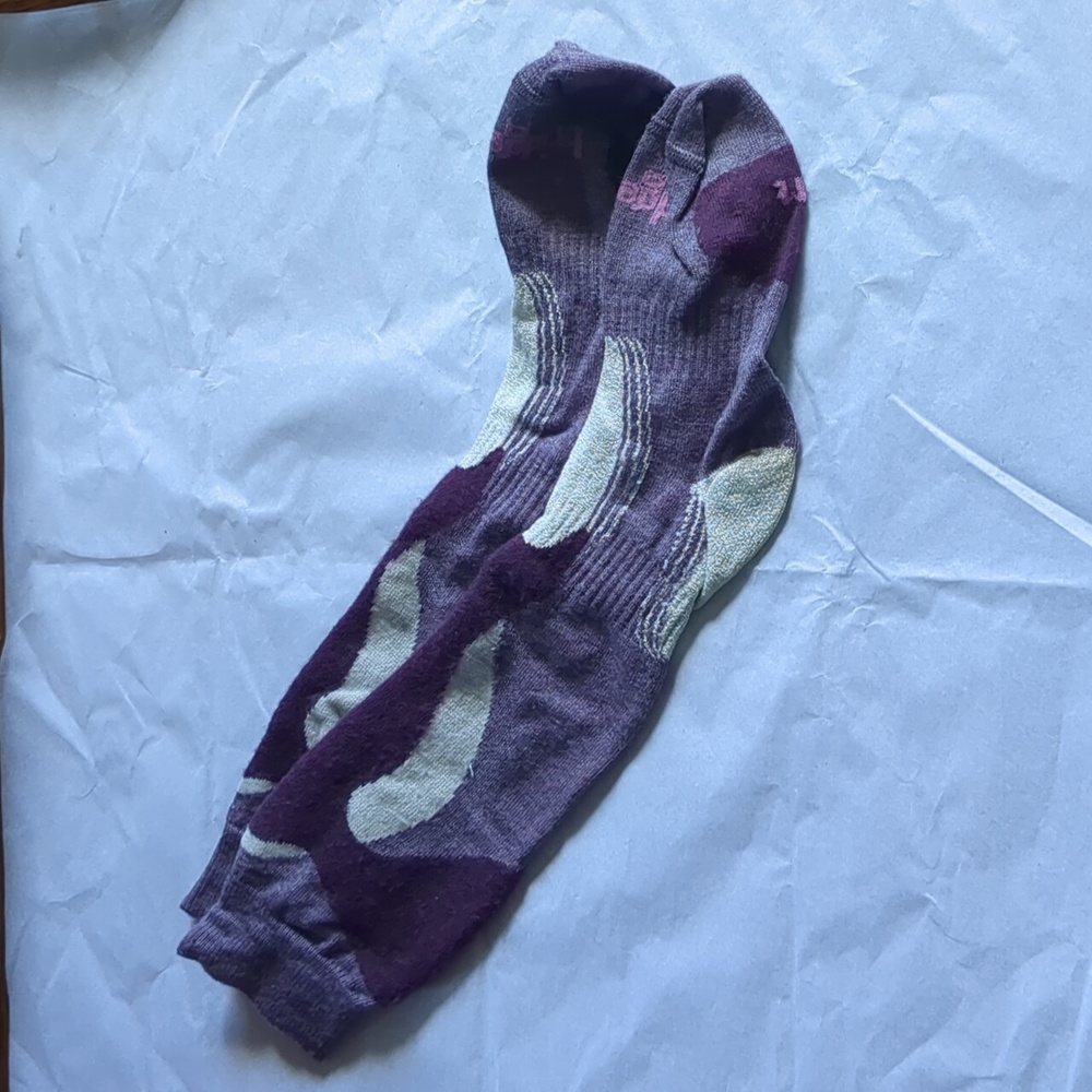 Bridgedale socks women medium ski snowboard stylin socks